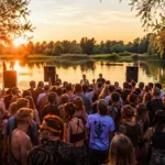 Sea You Festival Freiburg 2026 - Tanzende Menschen am See